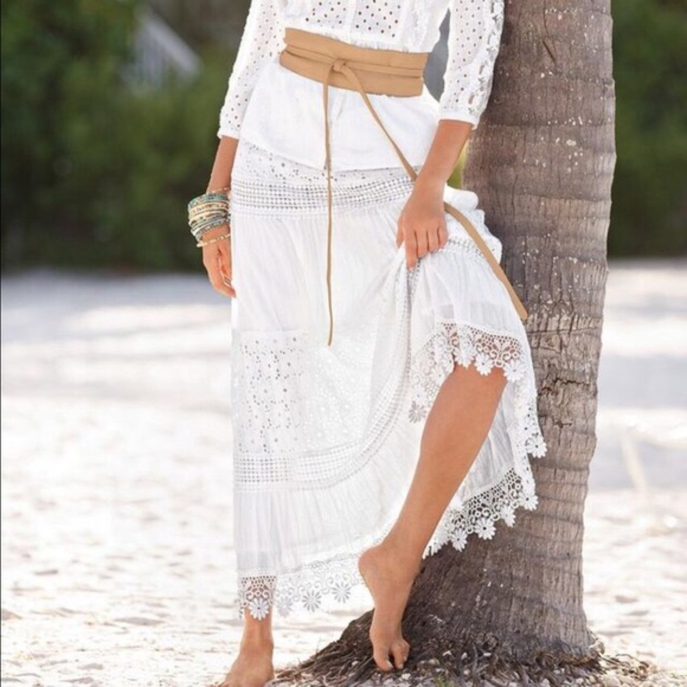 2 Piece Boston Proper Eyelet Lace Boho